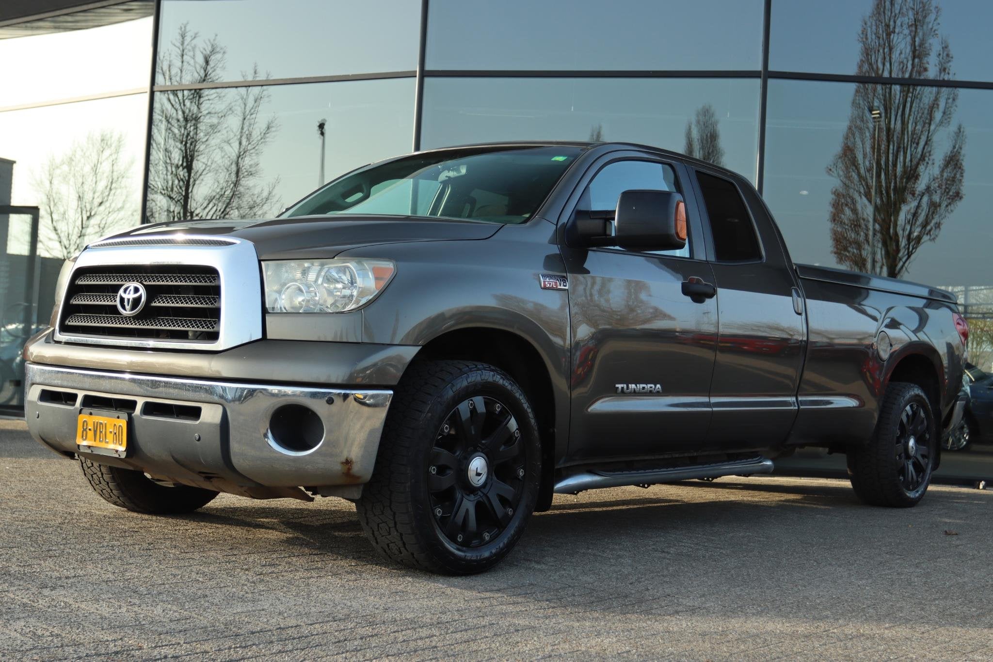 TOYOTA TUNDRA PICK-UP 5.7 V8 LPG-G3 AUT. LANG DOUBLE CAB 6-P, Auto's, Automaat, Stof, Gebruikt, 8 cilinders