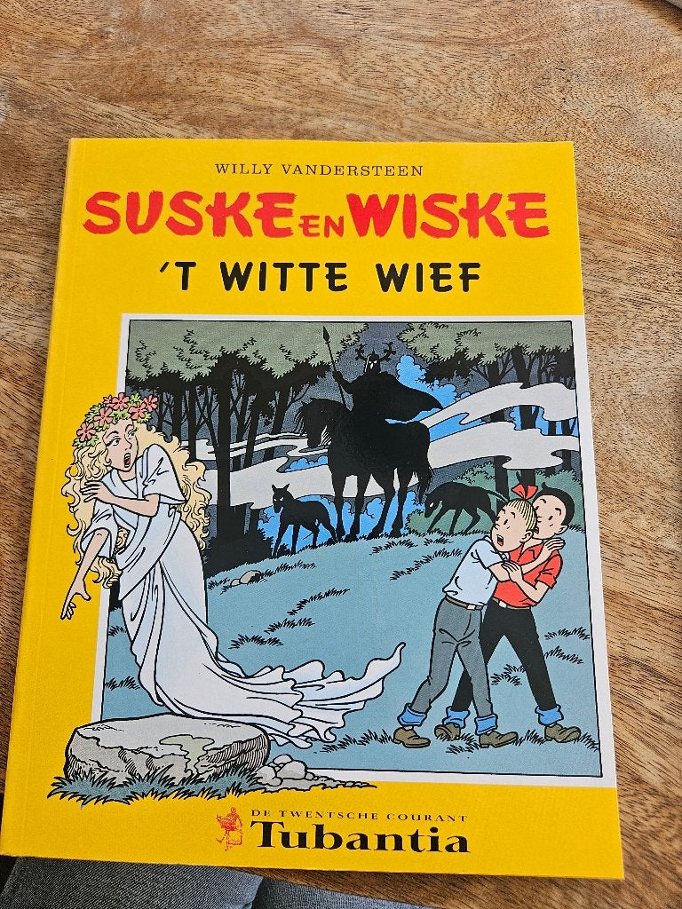 Suske en Wiske ' T Witte Wief tubantia uitgave, Boeken, Ophalen, Willy Vandersteen, Eén stripboek, Zo goed als nieuw