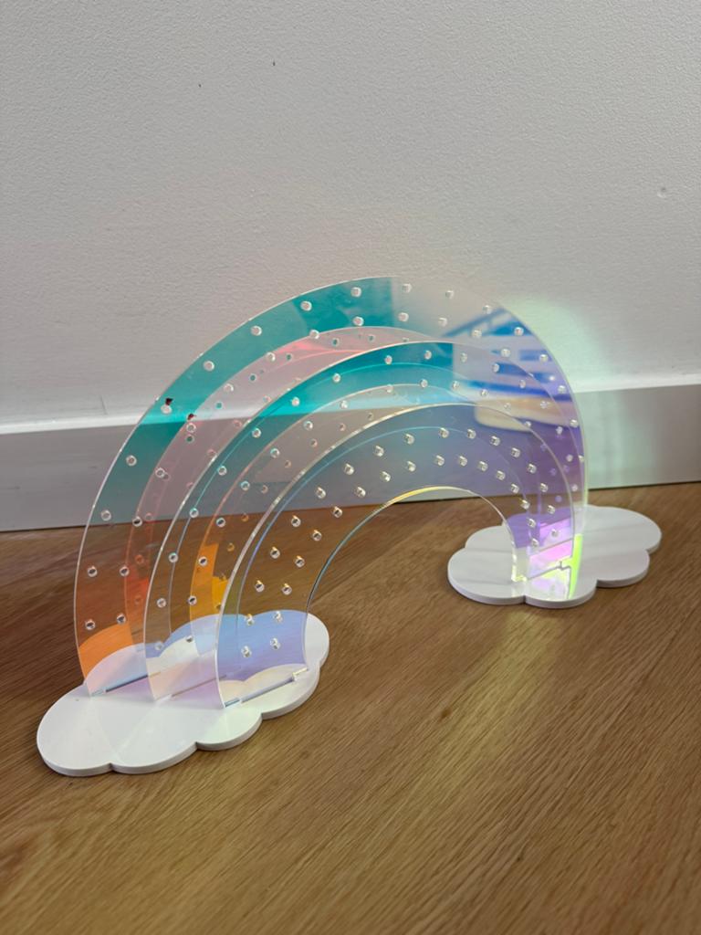 Sieraden houder regenboog, Ophalen of Verzenden, Zo goed als nieuw, Overige kleuren, Overige materialen