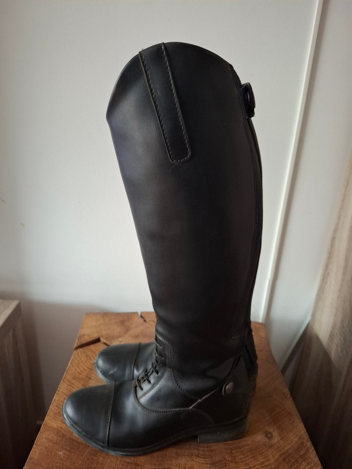 steeds rijlaarzen 38 w kuit 38/40 incl tas, Dieren en Toebehoren, Dressuur, Kramer, Ophalen of Verzenden, Kramer