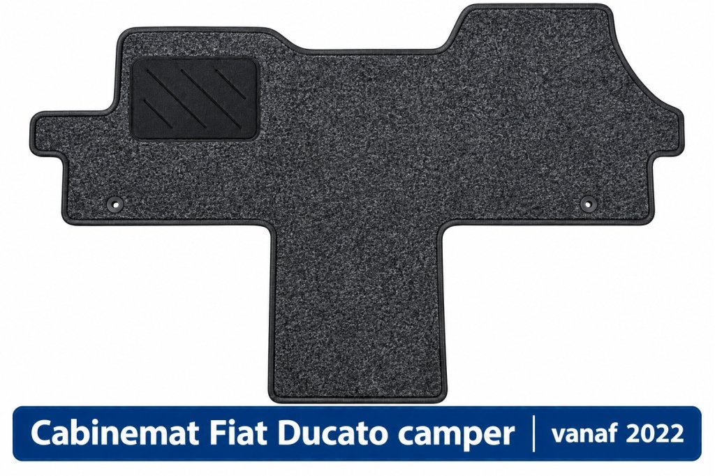 Cabinemat Fiat Ducato camper vanaf 2022 | antraciet, Buurserstraat 15 A, 7481 EG,Haaksbergen, Ophalen of Verzenden, Info@123CamperOnderdelen.nl