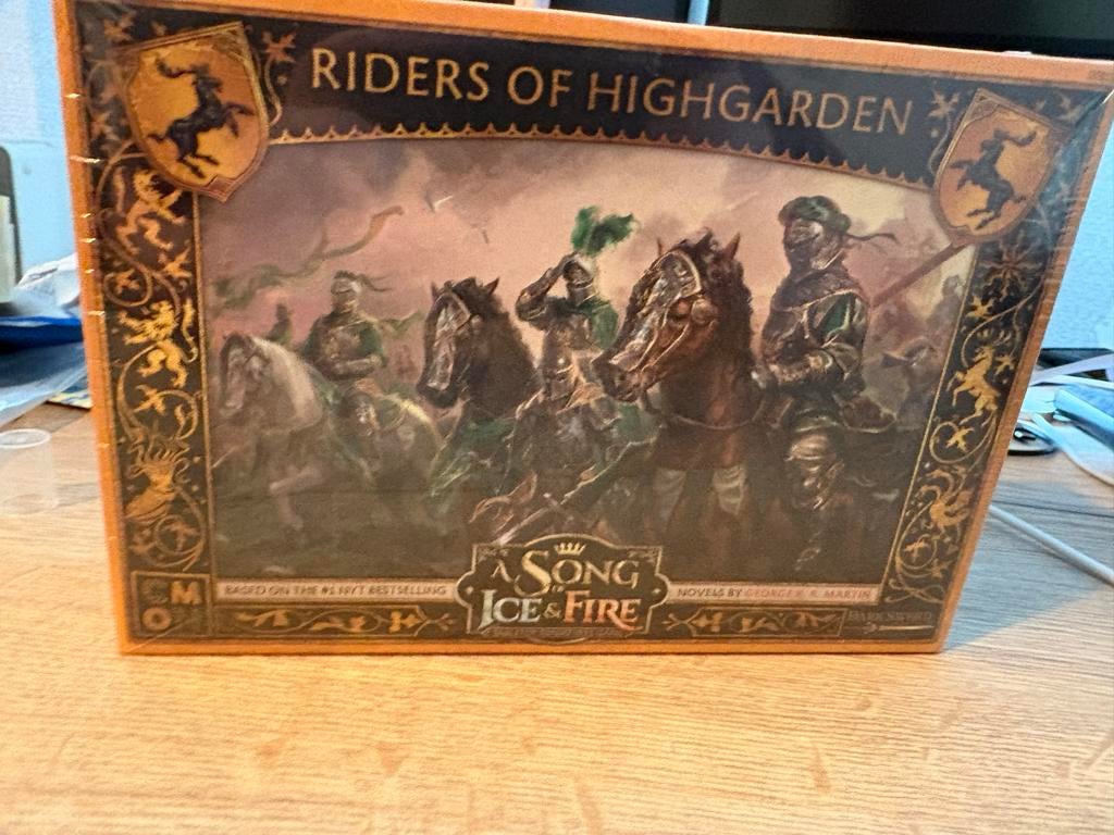 A Song of Ice & Fire: Riders of Highgarden (Nieuw), Ophalen of Verzenden, Nieuw, 1:35 tot 1:50, Figuur of Figuren