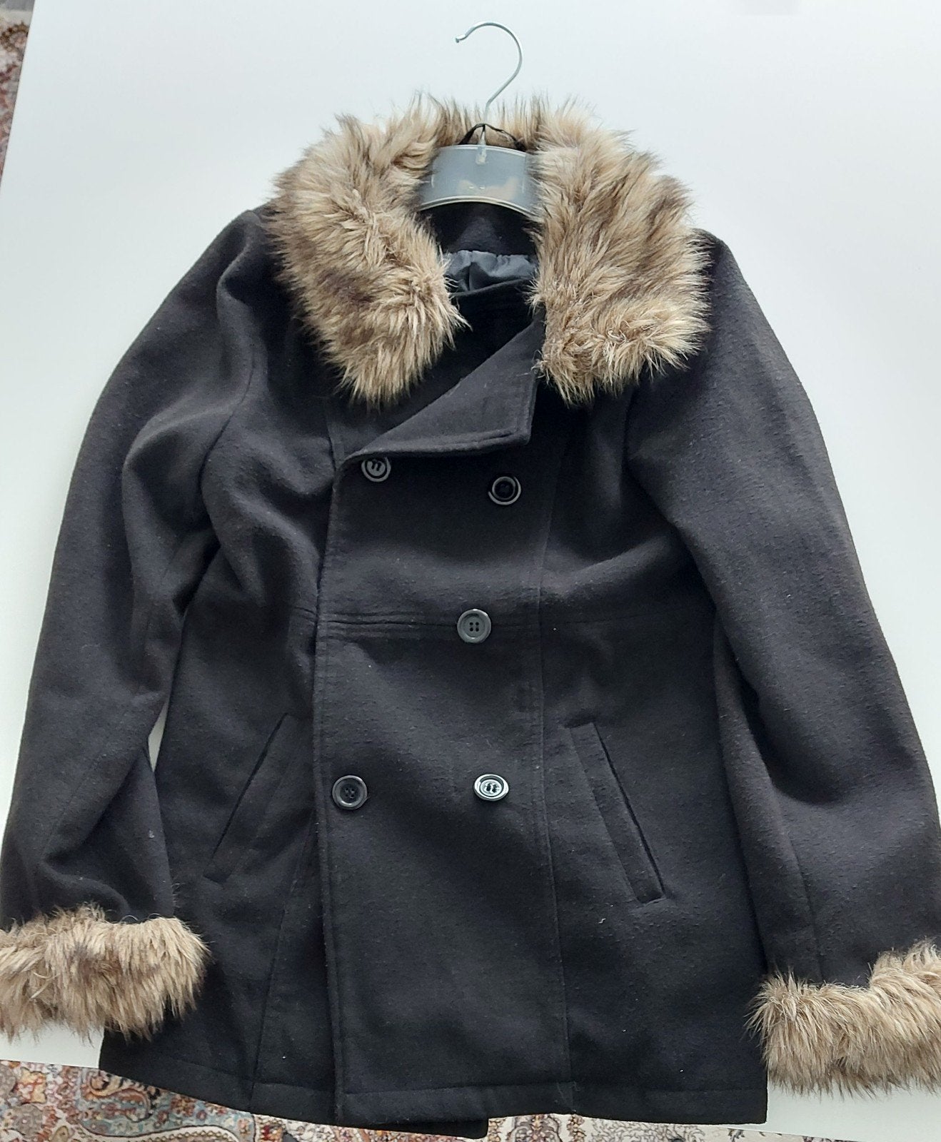 mijshes winter jas zwart  maat  170   ., Kleding | Dames, Ophalen, Zo goed als nieuw, Maat 34 (XS) of kleiner, Zwart