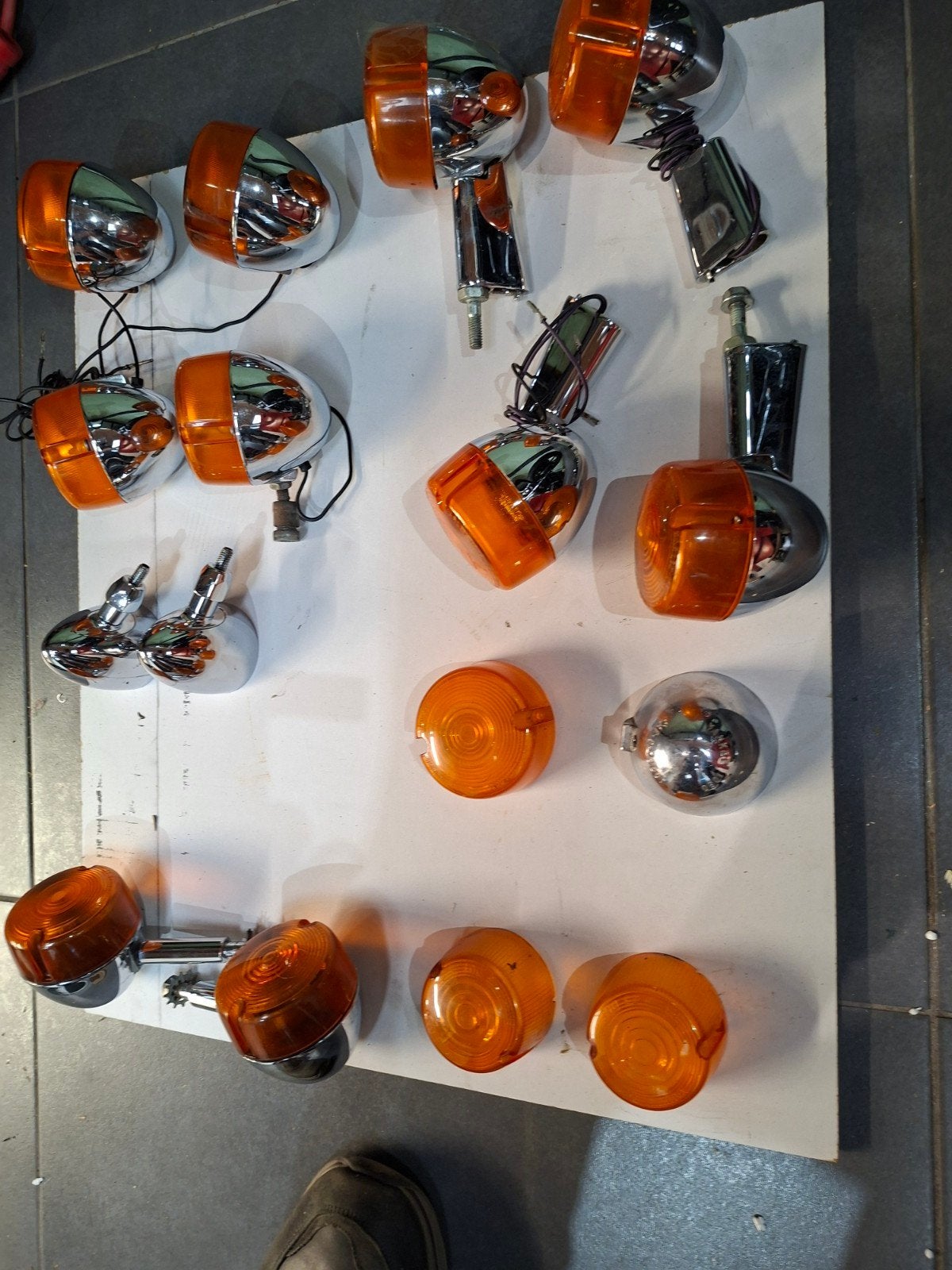 Harley Davidson Lowrider Knipperlichten Set Voor & Achter, Ophalen of Verzenden