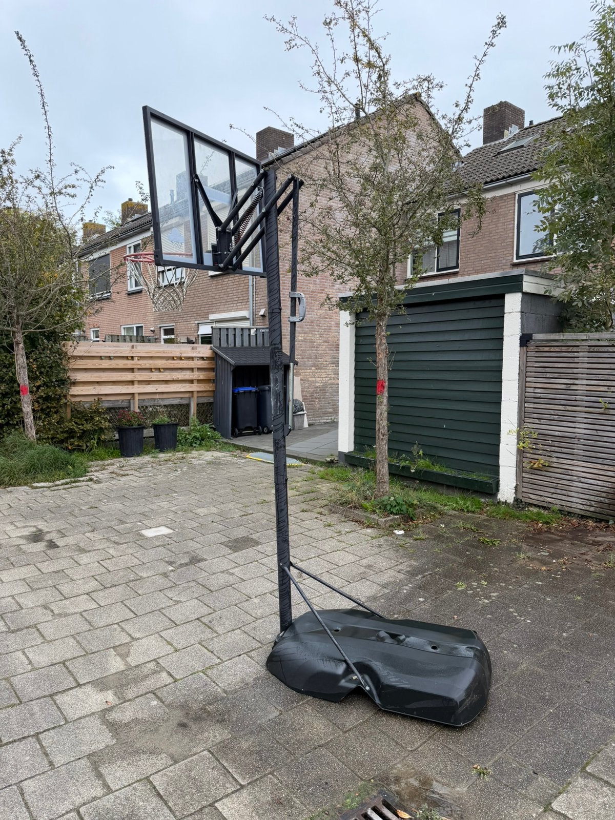 Lifetime basketbal paal (verstelbaar), Sport en Fitness, Ophalen, Gebruikt, Ring, Bord of Paal