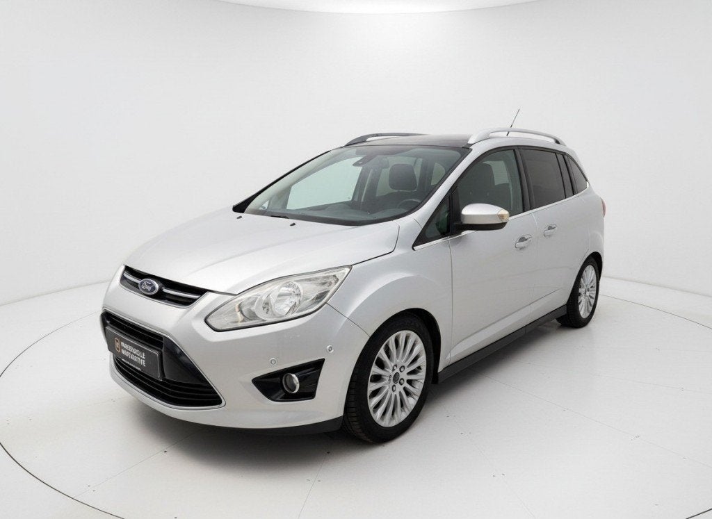 Ford GRAND C-MAX 1.6 SCTI TREND 7P. PANO, TREKHAAK, CRUISE., Auto's, Ford, Voorwielaandrijving, Gebruikt, 150 pk, 7 stoelen