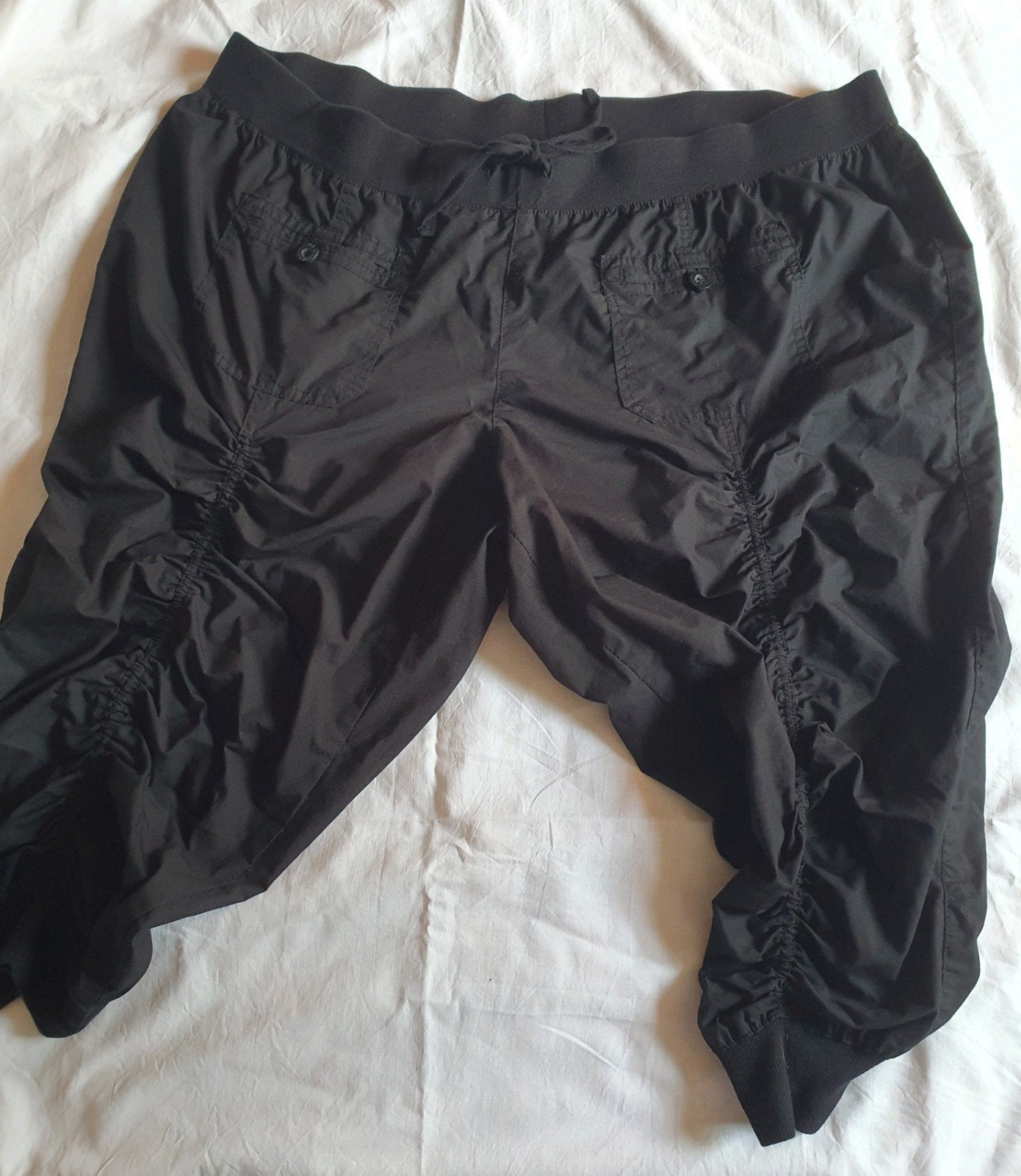 Leuke stoere capri van Rainbow (Bonprix) mt L (54), Kleding | Dames, Broeken en Pantalons, Blauw, Maat 46/48 (XL) of groter, Ophalen of Verzenden