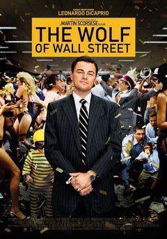 THE   WOLF   OF   WALL   STREET      filmposter., Verzamelen, Rechthoekig Staand, Verzenden, Nieuw, A1 t/m A3