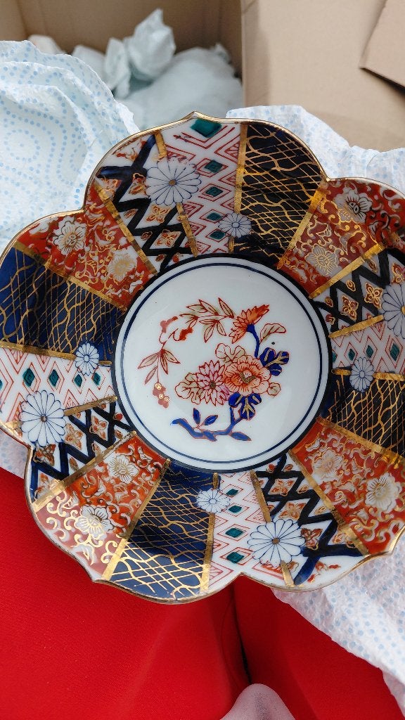 Antieke Japanse Arita kom, Antiek en Kunst, Ophalen of Verzenden
