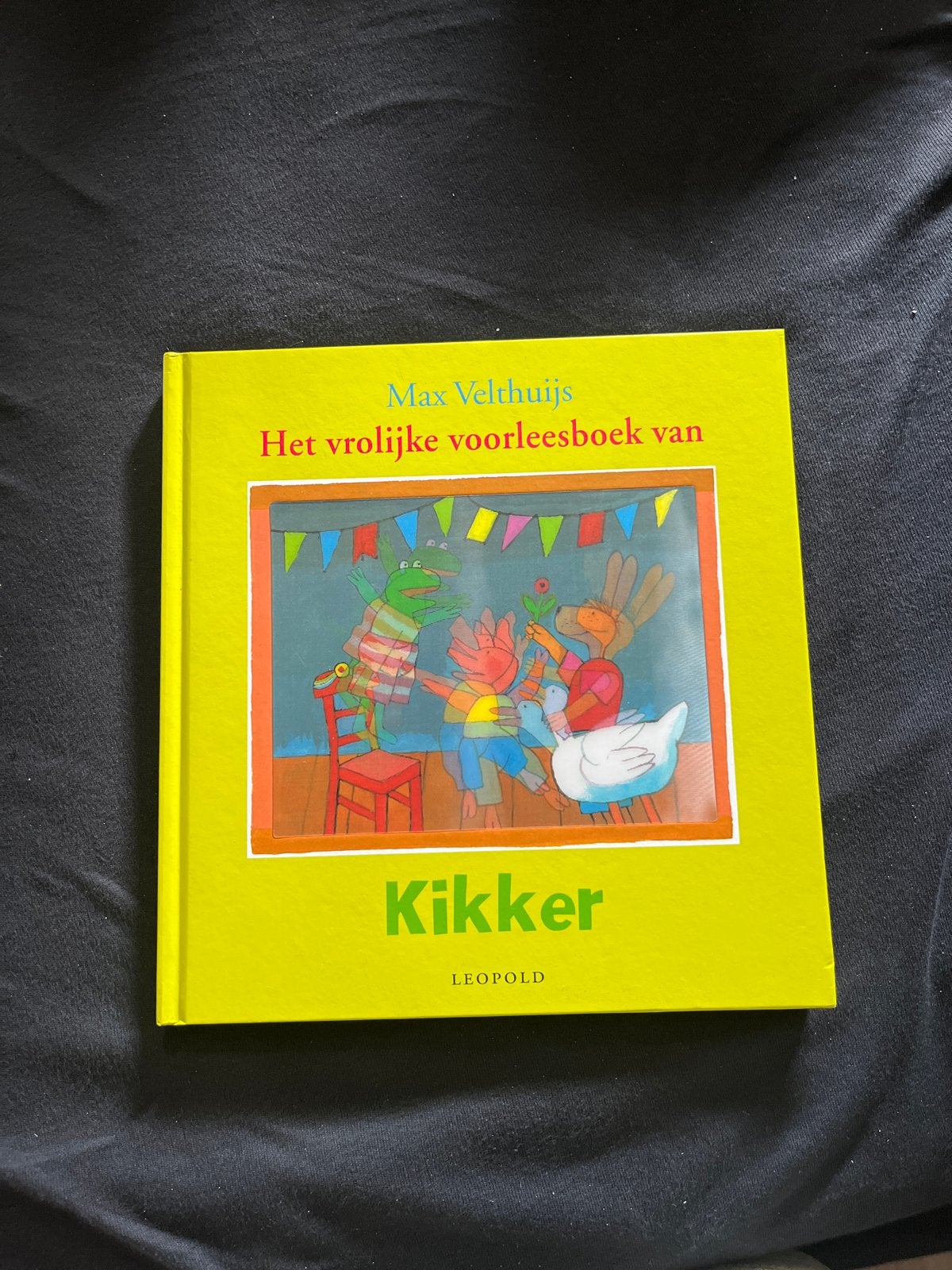 Het vrolijke voorleesboek van Kikker - Max Velthuijs, Ophalen, Fictie algemeen, Jongen of Meisje, Zo goed als nieuw