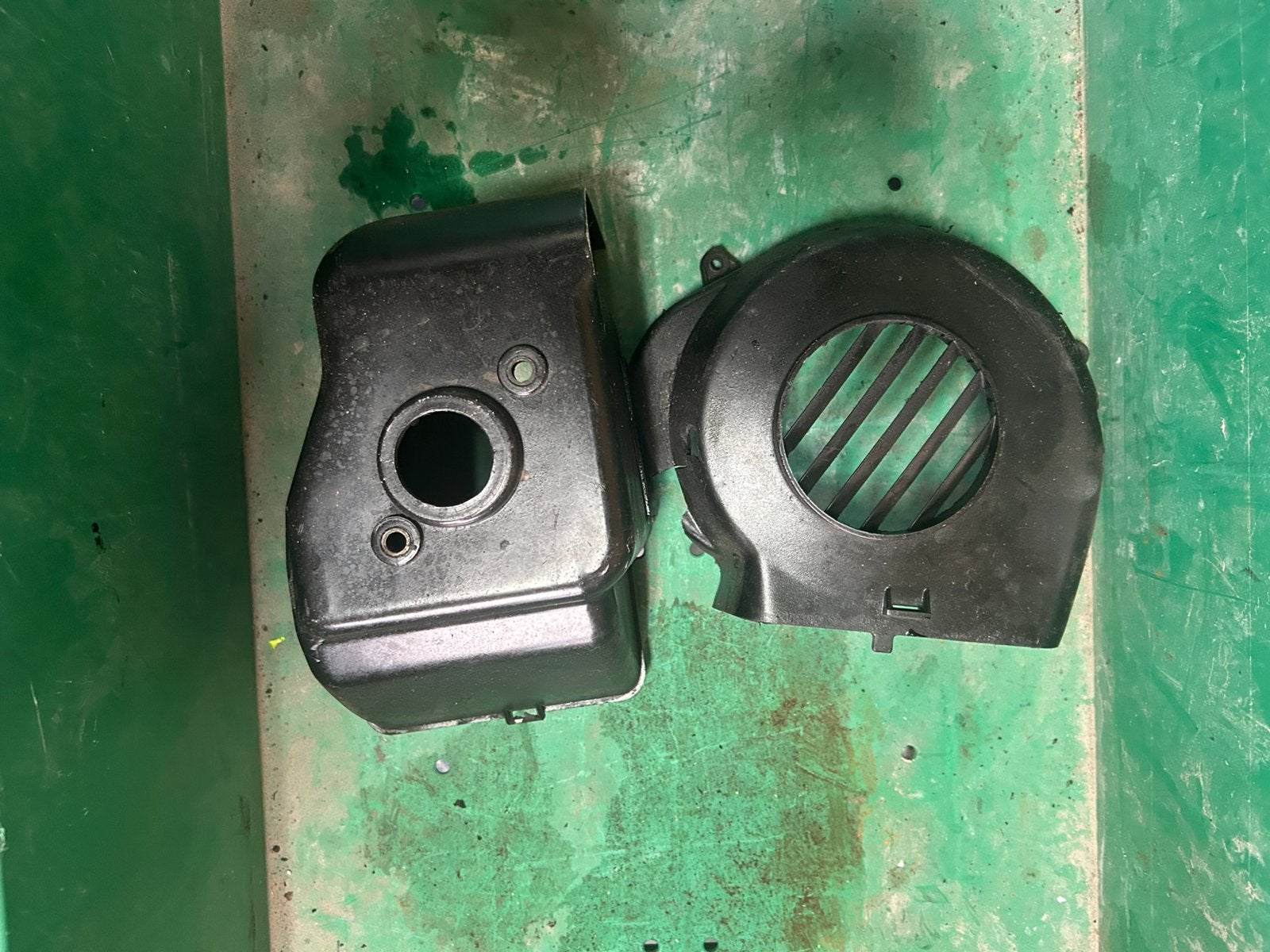Piaggio Type 1/2/3 koelkappen hele set, Ophalen, Zo goed als nieuw