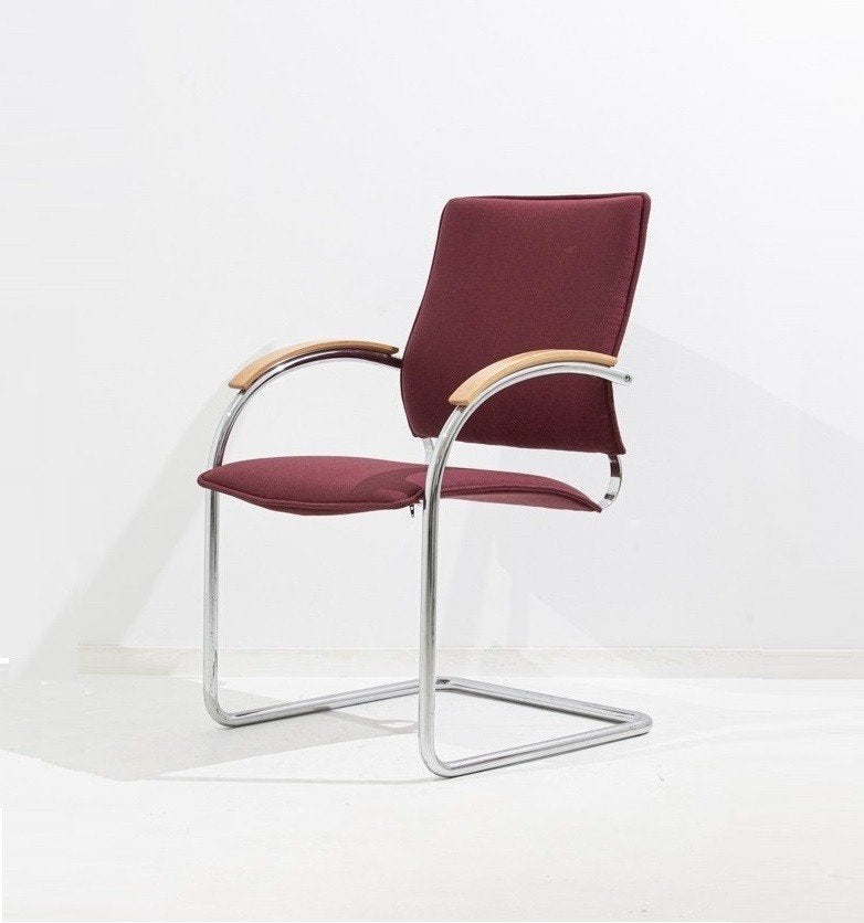 4x Thonet S74 stoelen van Josef Gorcica, Ophalen, Gebruikt, Gispen, Rood