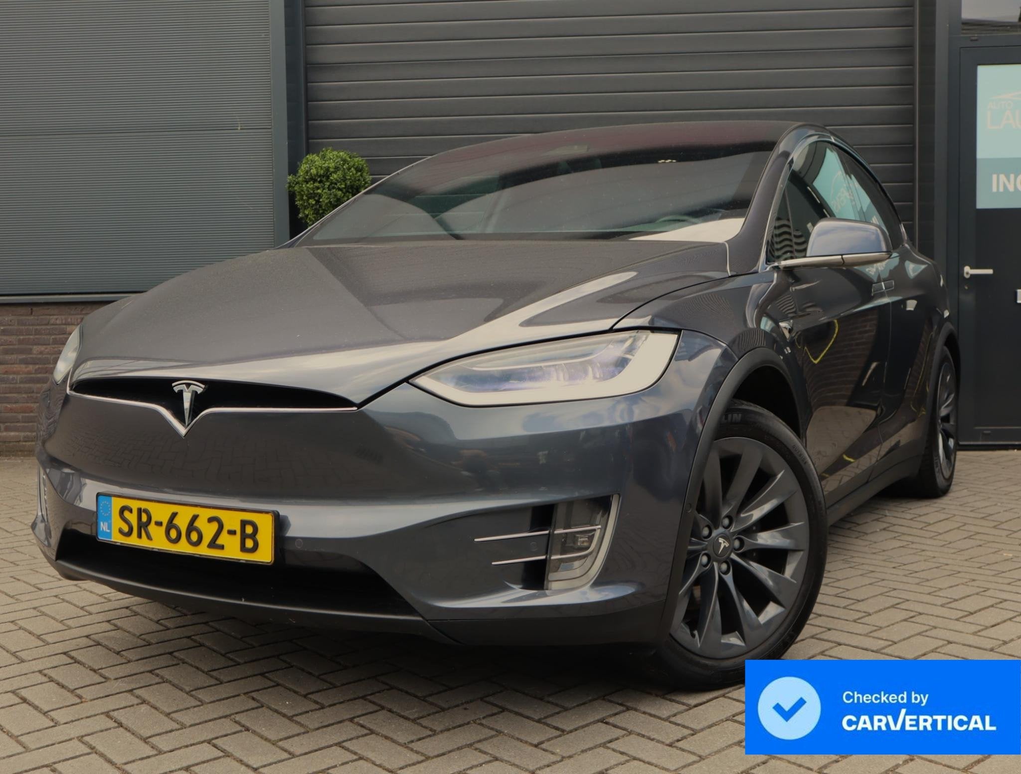 Tesla Model X 100D 7p. | 86% SOH | Verwarmde Stoelen en Stuu, Auto's, Model X, Gebruikt, 2433 kg, 420 min