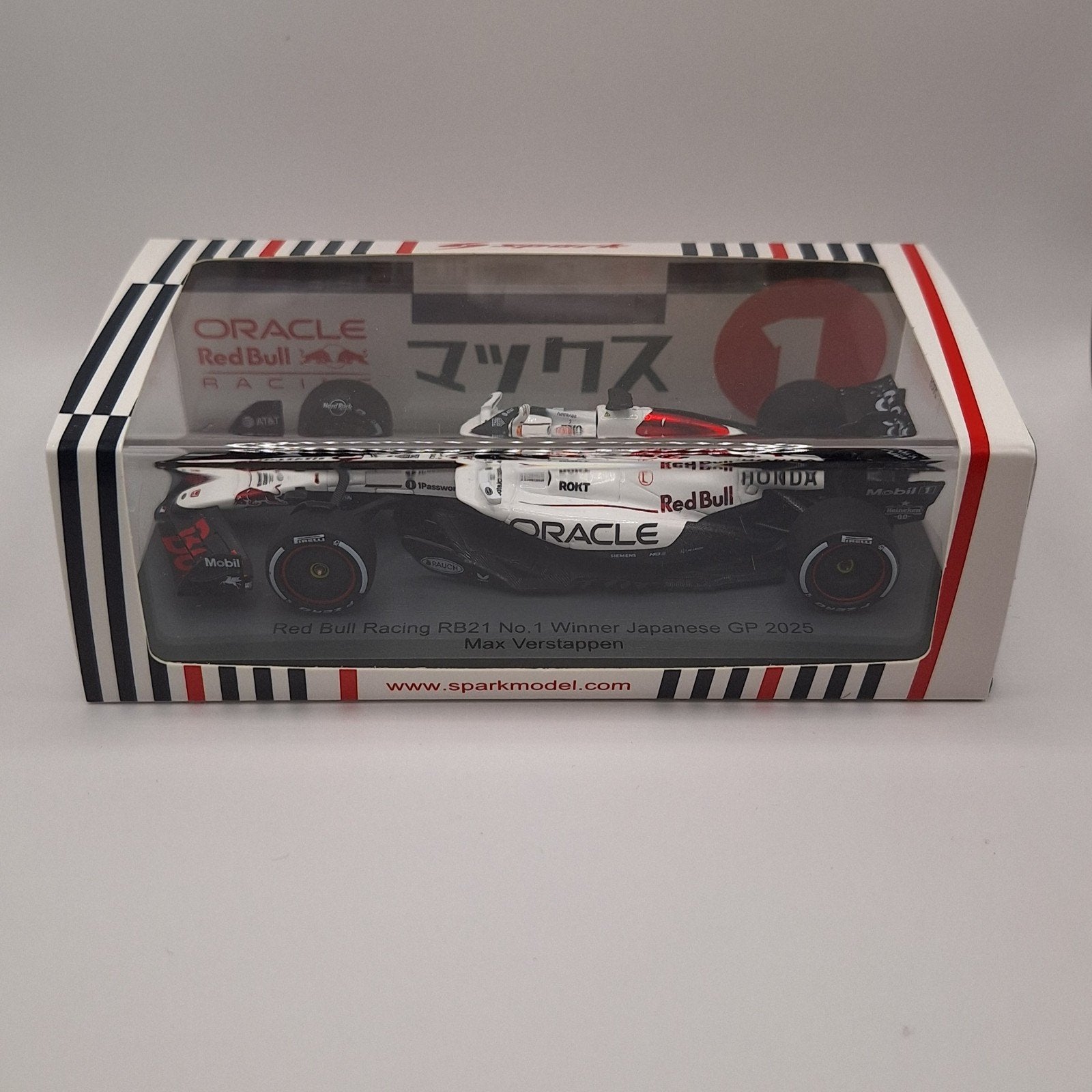 Max Verstappen Japan GP 2025 Spark 1:43, Ophalen of Verzenden, Nieuw, Auto, Overige merken