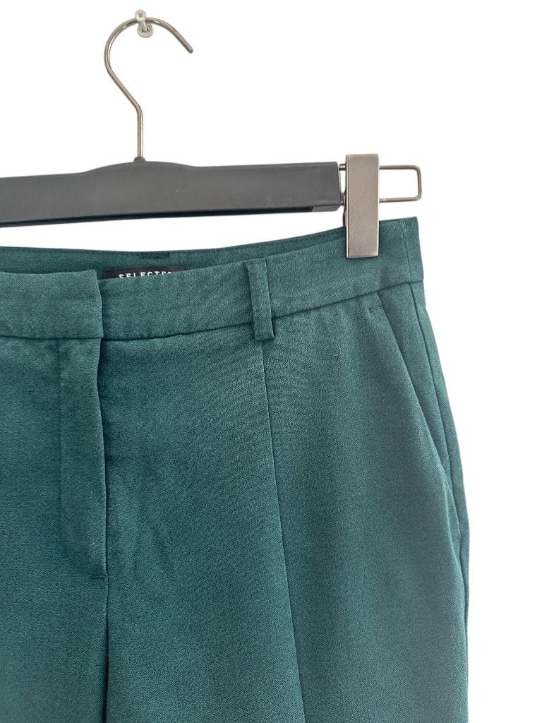 Selected Femme broek XS, Ophalen of Verzenden, Zo goed als nieuw, Maat 34 (XS) of kleiner, Groen