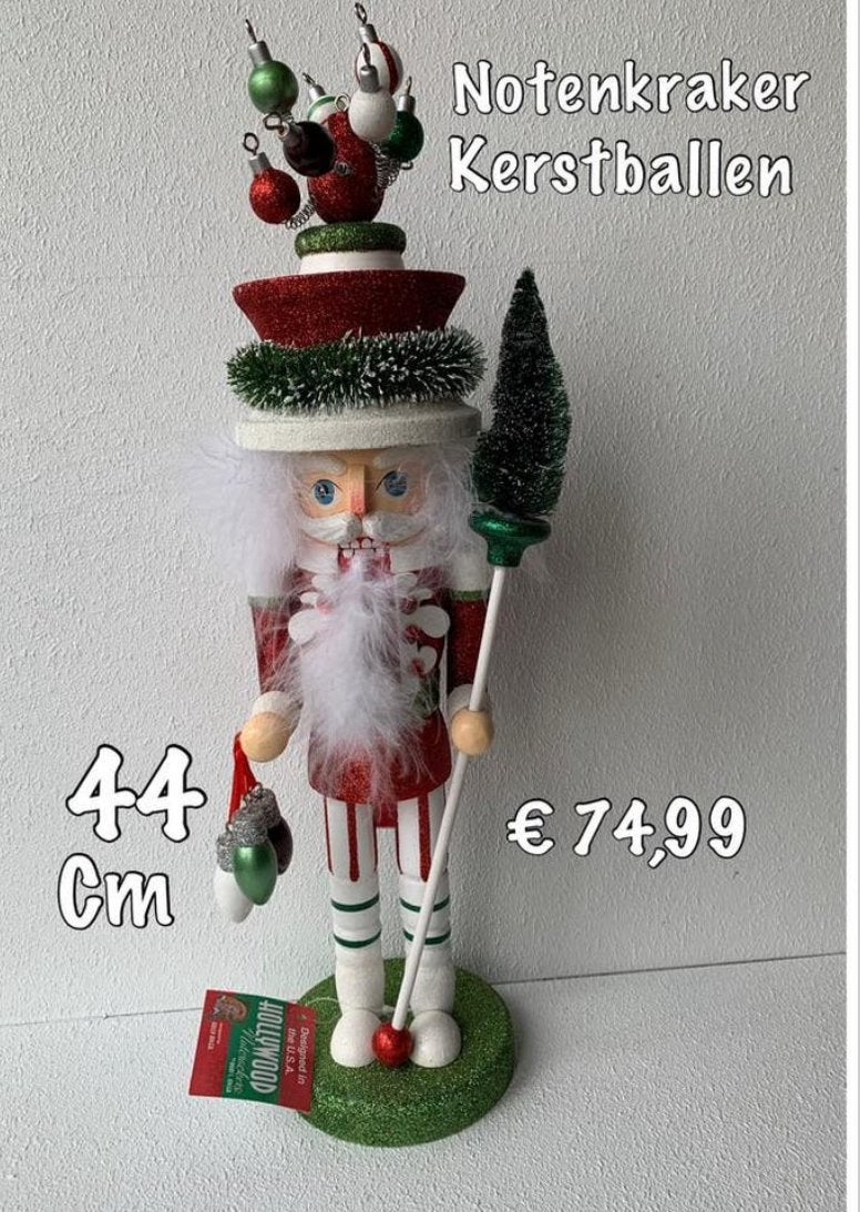 Notenkraker: Kerstballen, Diversen, Ophalen of Verzenden, Nieuw
