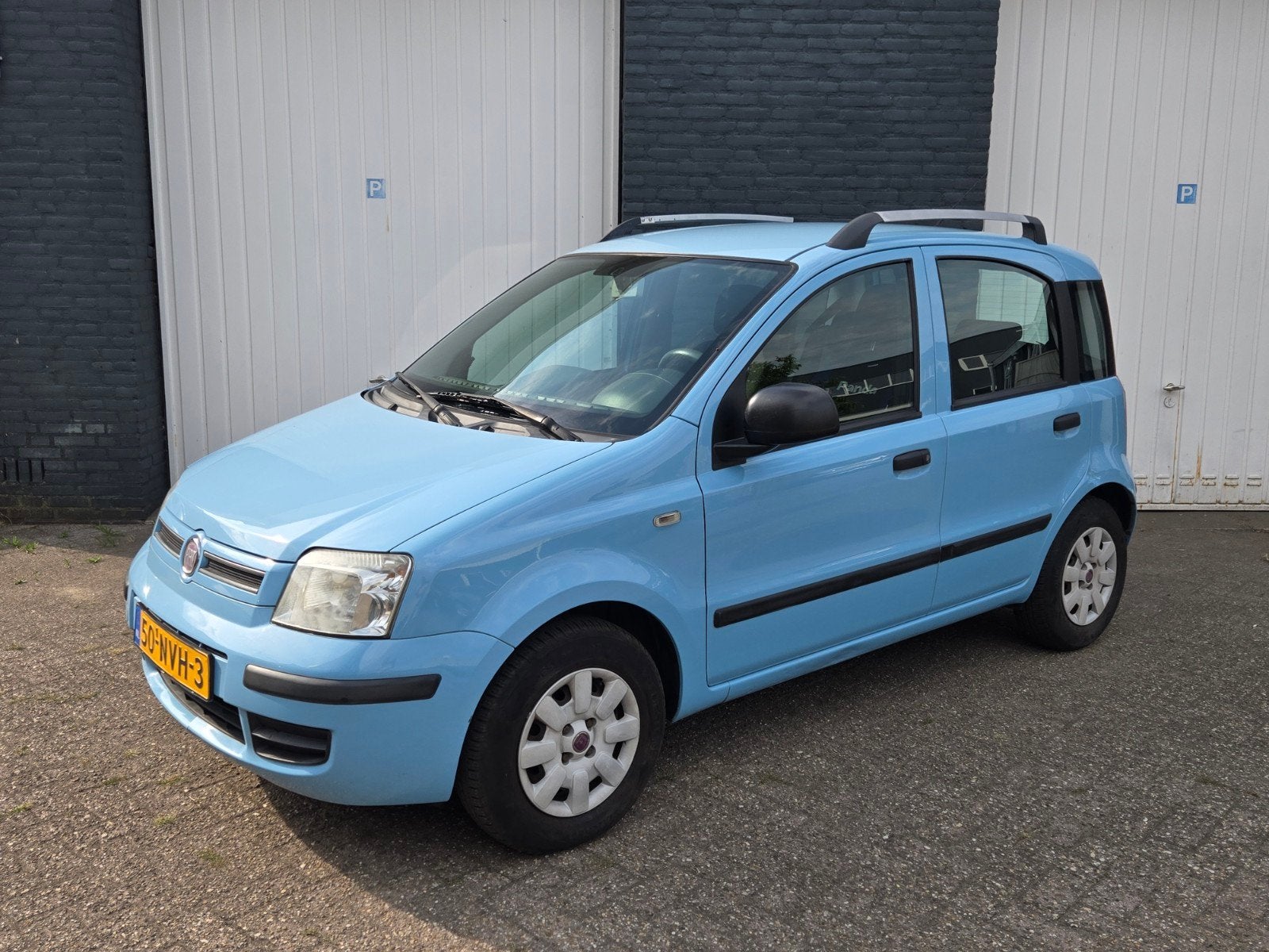 Fiat Panda 1.2 2010 Blauw, 1e eigenaar, IJskoude Airco, Stof, 1242 cc, Origineel Nederlands, Bedrijf