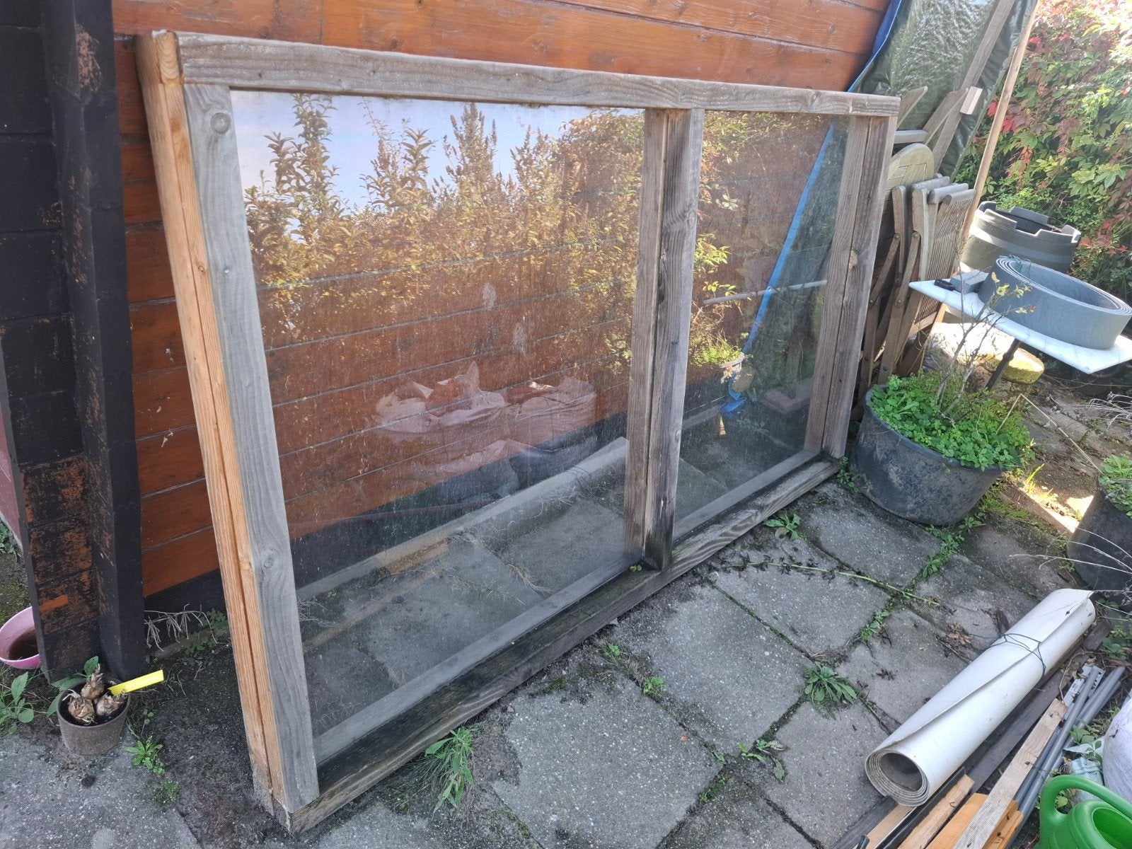 Gratis kozijn, Tuin en Terras, Ophalen