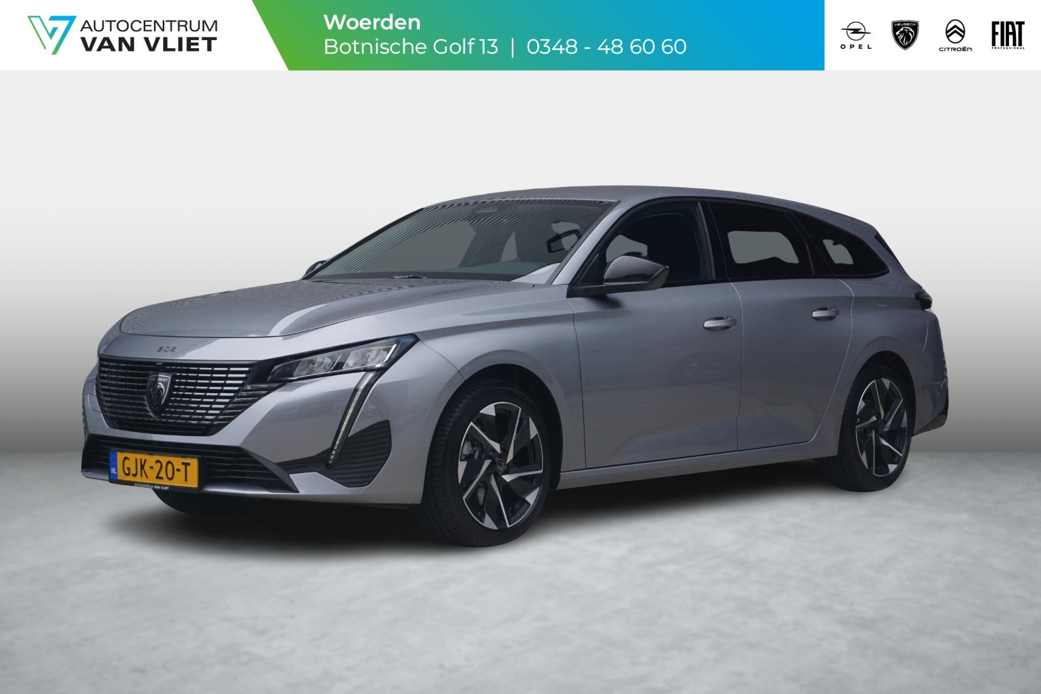 Peugeot 308 SW 1.2 Hybrid 136 e-DCS6 Allure, Auto's, 145 pk, Euro 6, 1199 cc, Leder en Stof