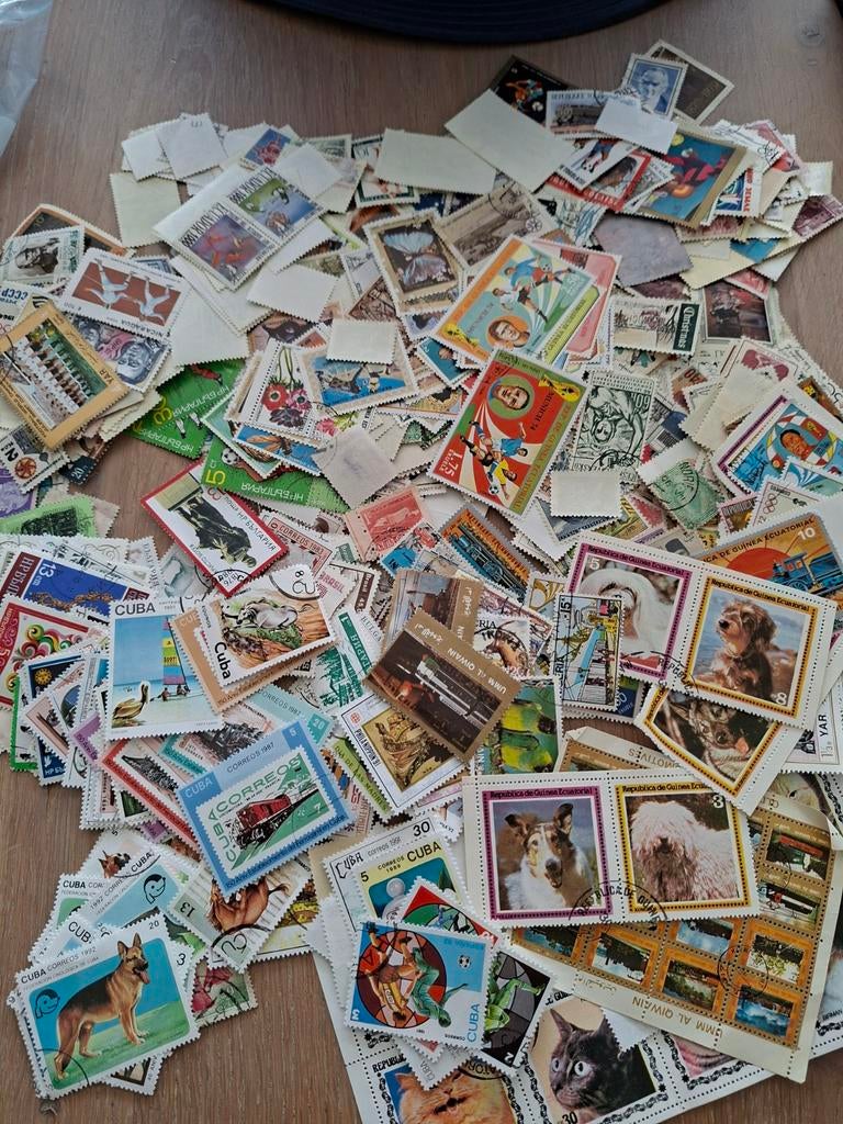 Partij postzegels, Postzegels en Munten, Postzegels | Volle albums en Verzamelingen, Ophalen of Verzenden, Buitenland