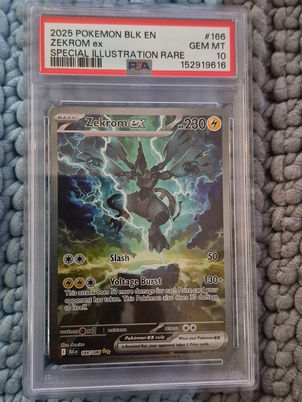 PSA 10 Pokemon Kaarten - Leafeon, Zekrom, Mega Luca, Ophalen of Verzenden, Nieuw, Meerdere kaarten