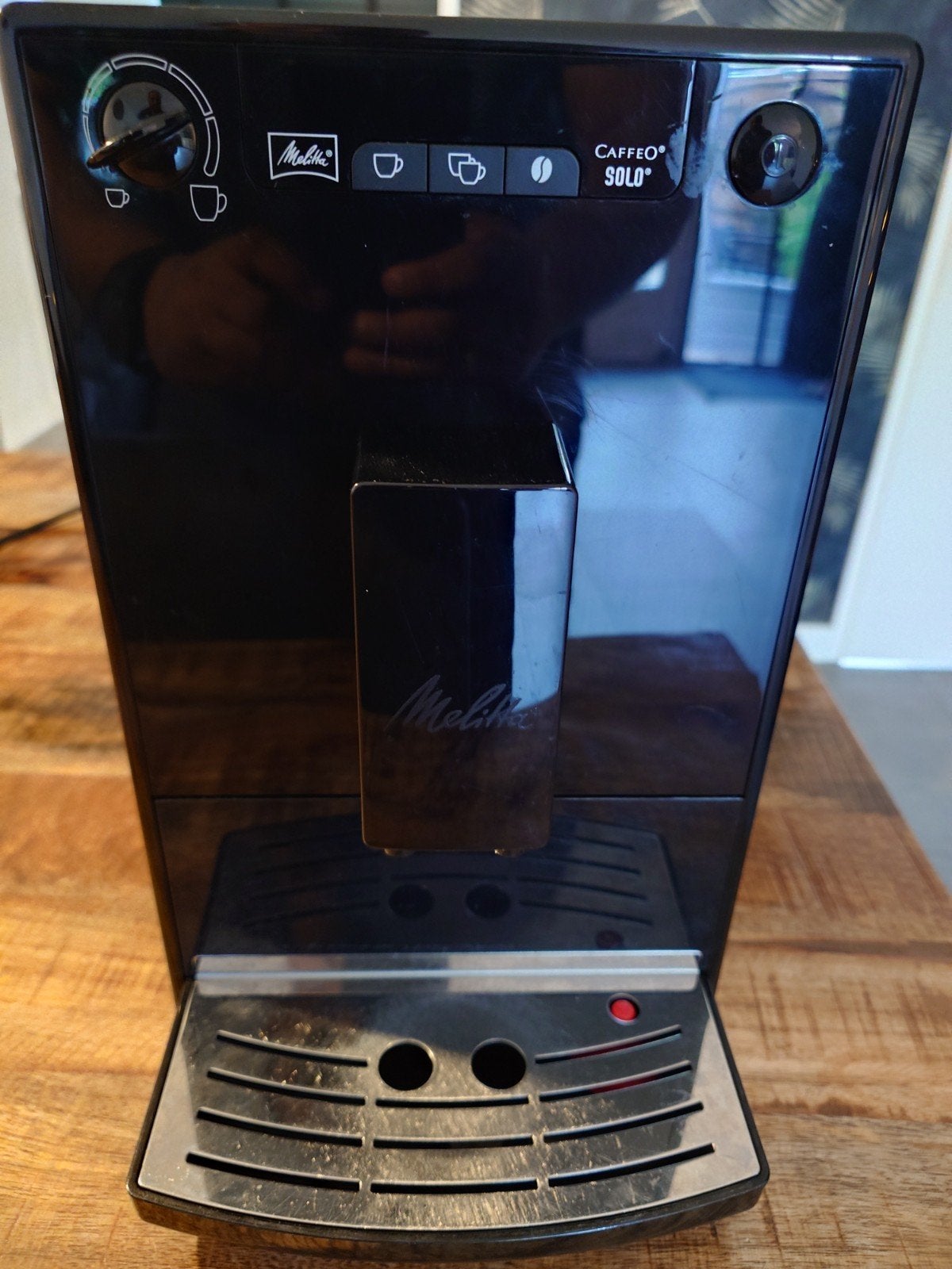 Melitta Caffeo Solo Volautomatische Espressomachine, Witgoed en Apparatuur, Afneembaar waterreservoir, Gebruikt, Espresso apparaat