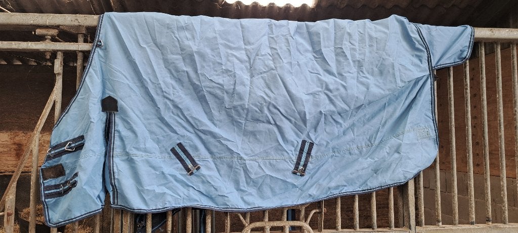 0 gram regendeken, Dieren en Toebehoren, Paarden en Pony's | Dekens en Dekjes, Full (L), Gebruikt, Overige materialen, Ophalen of Verzenden