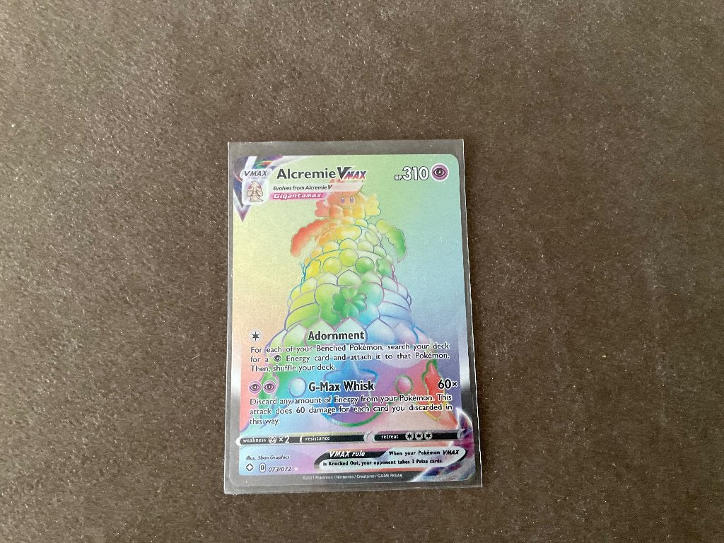 Alceremie Vmax rainbow, Verzenden, Zo goed als nieuw, Losse kaart