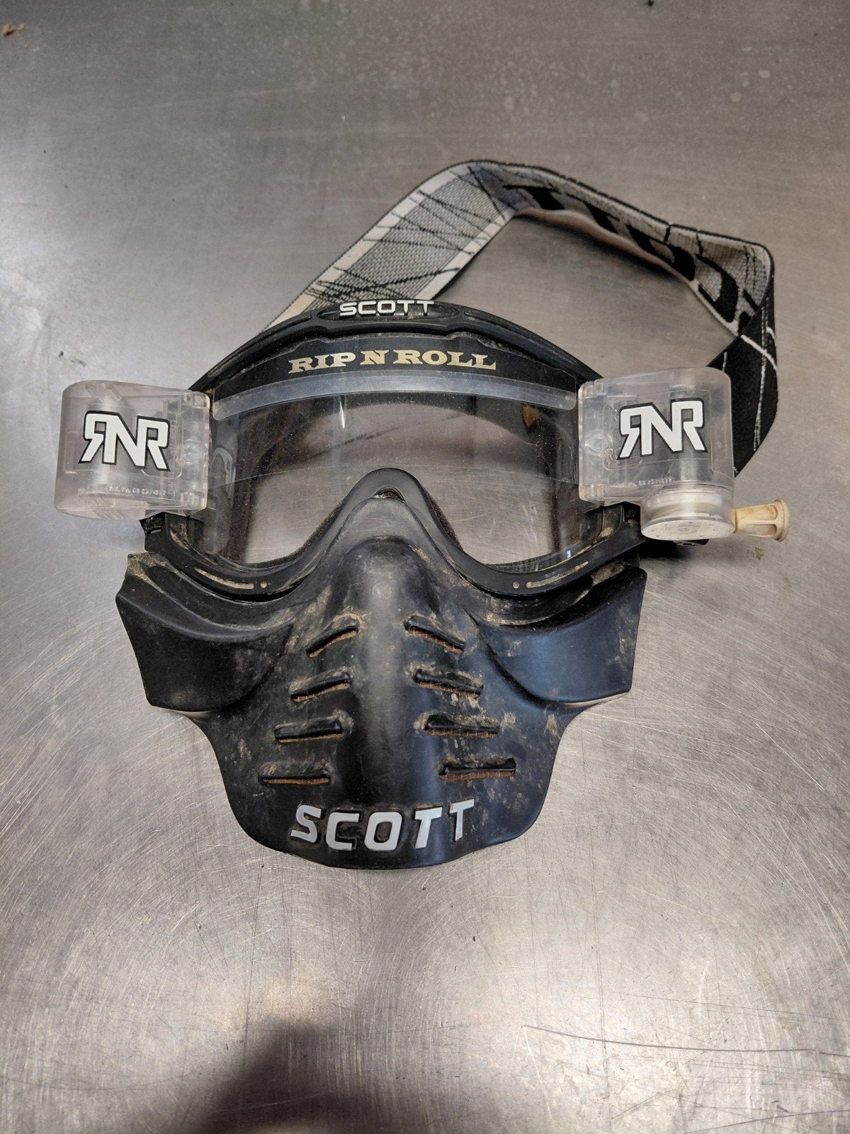 2 x Scott Rip N Roll crossbril met mondstuk, Overige merken, Ophalen of Verzenden, Tweedehands, Heren