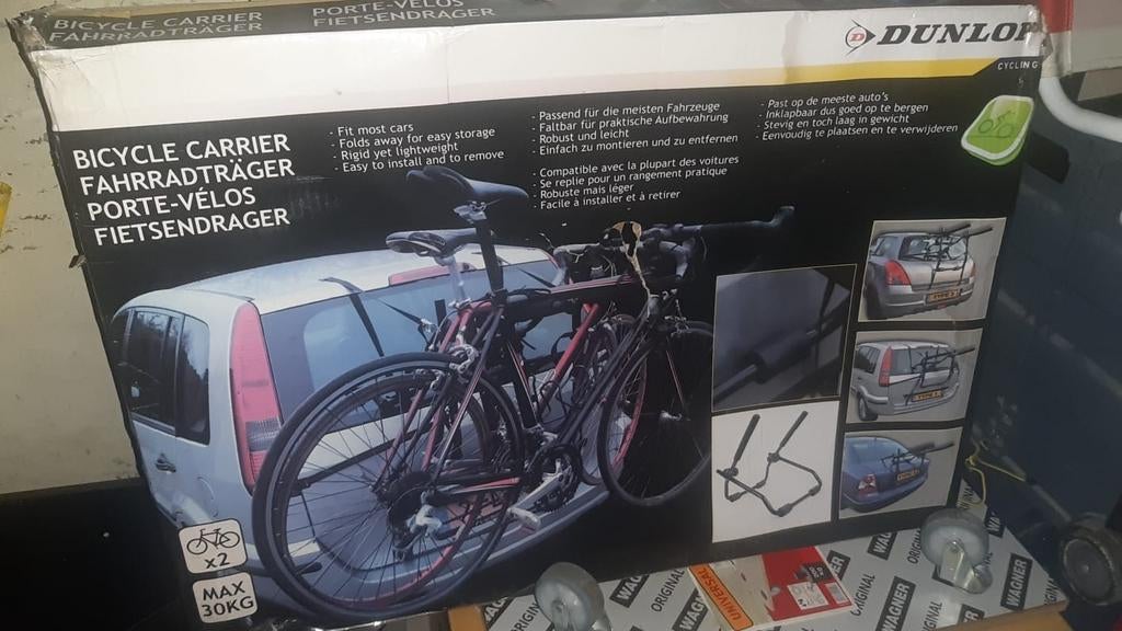 Dunlop Fietsendrager Nieuw, Ophalen, Nieuw, Trekhaakdrager