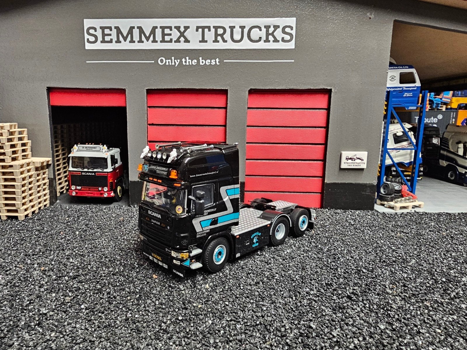 wsi 4 serie anton timmerman losse truck inc orginele doos, Ophalen, Zo goed als nieuw, Bus of Vrachtwagen, Wsi