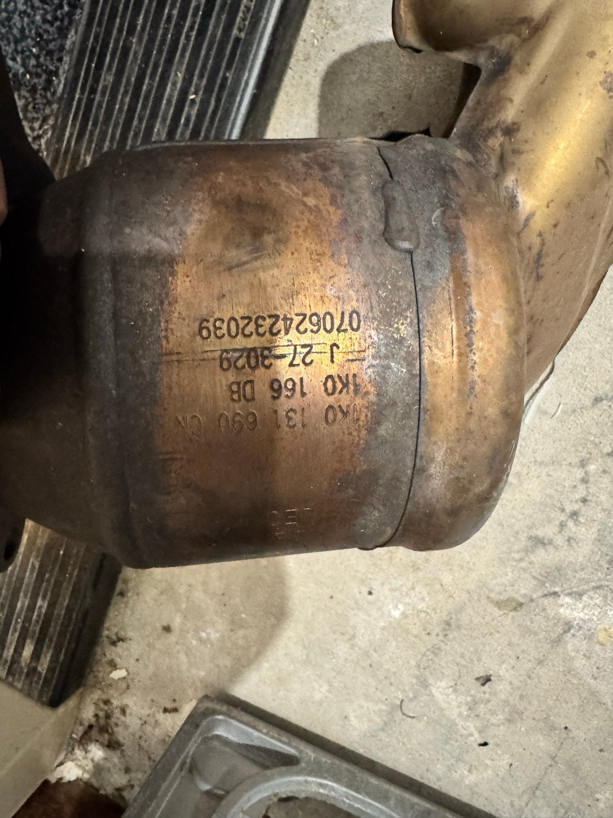 Katalysator VAG 1.8 TFSI Motor Bouwjaar 2007, Ophalen, Gebruikt, Audi
