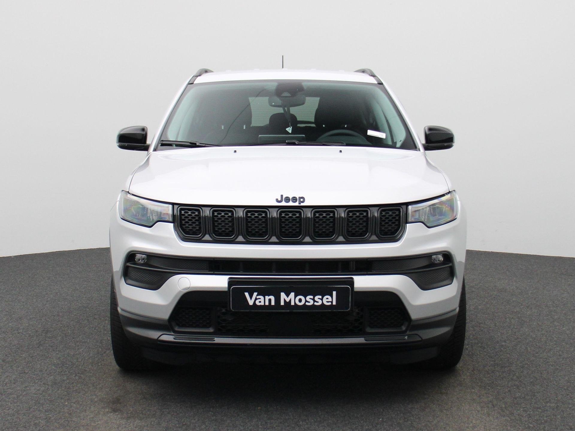 Jeep Compass 1.3 Turbo T4 190 4xe ATX Night Eagle | NAVIGATI, Auto's, Automaat, 12 maanden, Gebruikt, Zwart