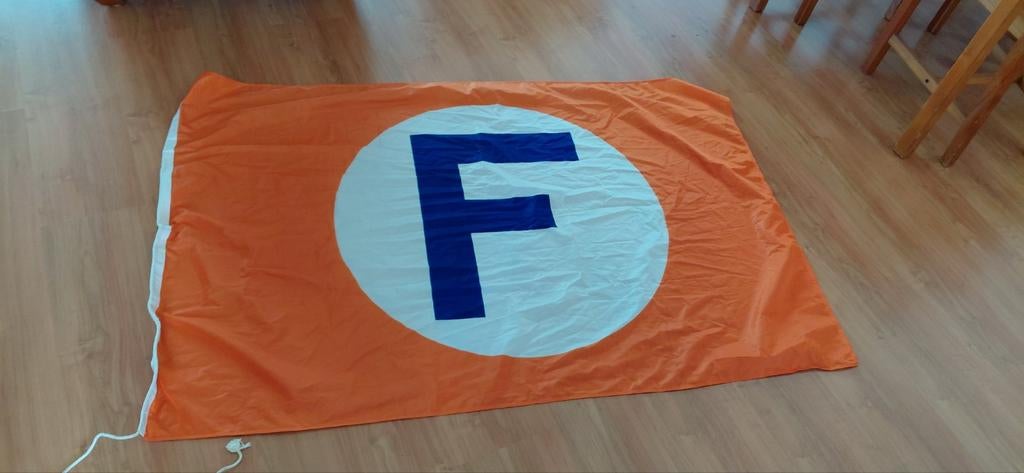 Scheepvaartsvlag Fernhout  135 x 92 cm, Ophalen of Verzenden