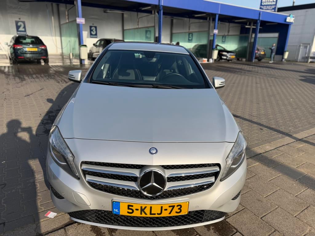 Mercedes-Benz A-Klasse A180 1.6 Blue EFF Aut7 2013 Grijs, Auto's, 4 cilinders, 122 pk, 1200 kg, 19 km/l