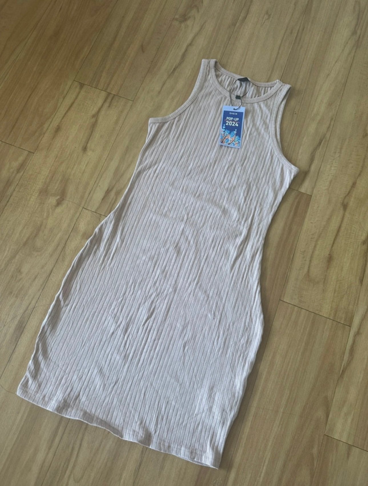 Ribbed knit fitting dress van shein - maat m, Ophalen of Verzenden, Nieuw