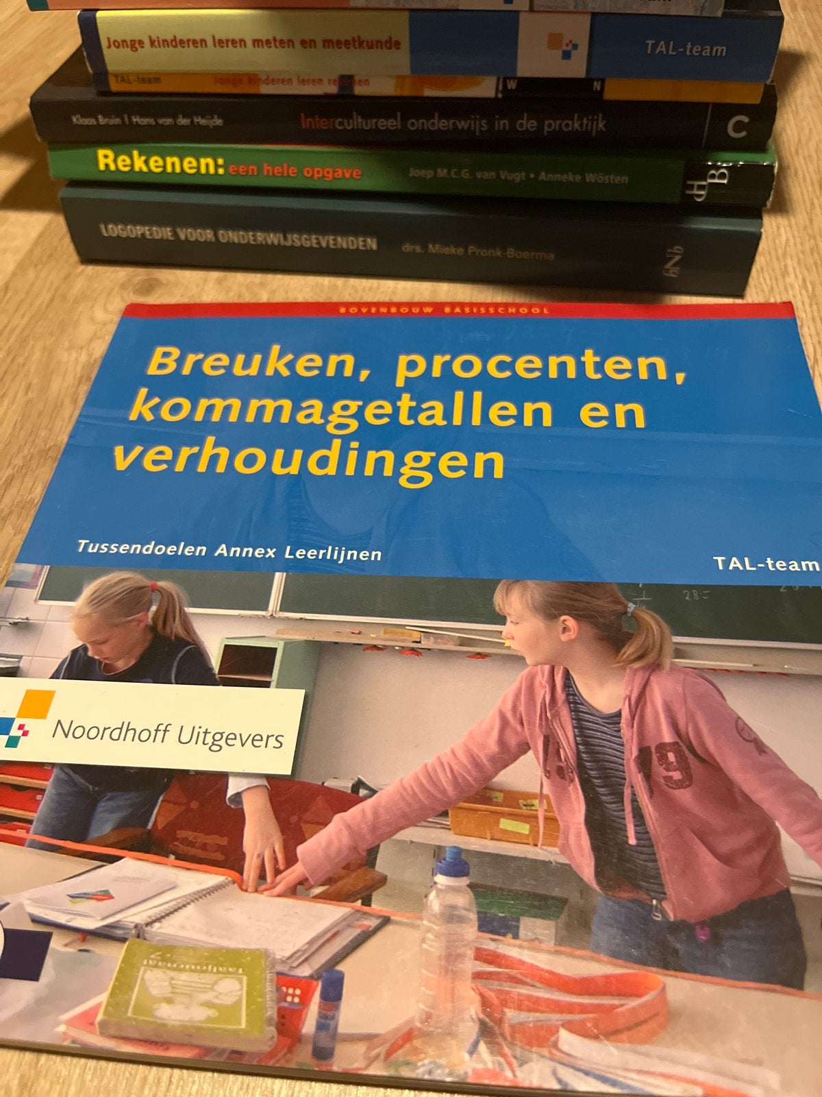 Boek Breuken, procenten, kommagetallen en verhoudingen, Boeken, Ophalen of Verzenden, Zo goed als nieuw, Overige niveaus, Wiskunde A