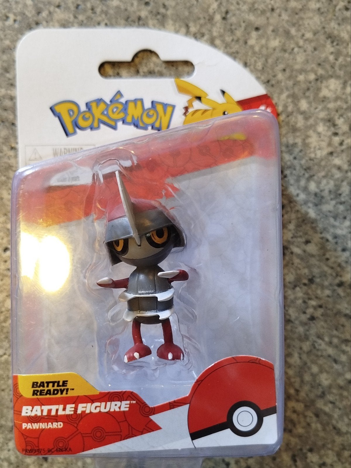Pokémon Battle Ready Pawniard Actiefiguur, Ophalen of Verzenden, Nieuw, Overige typen