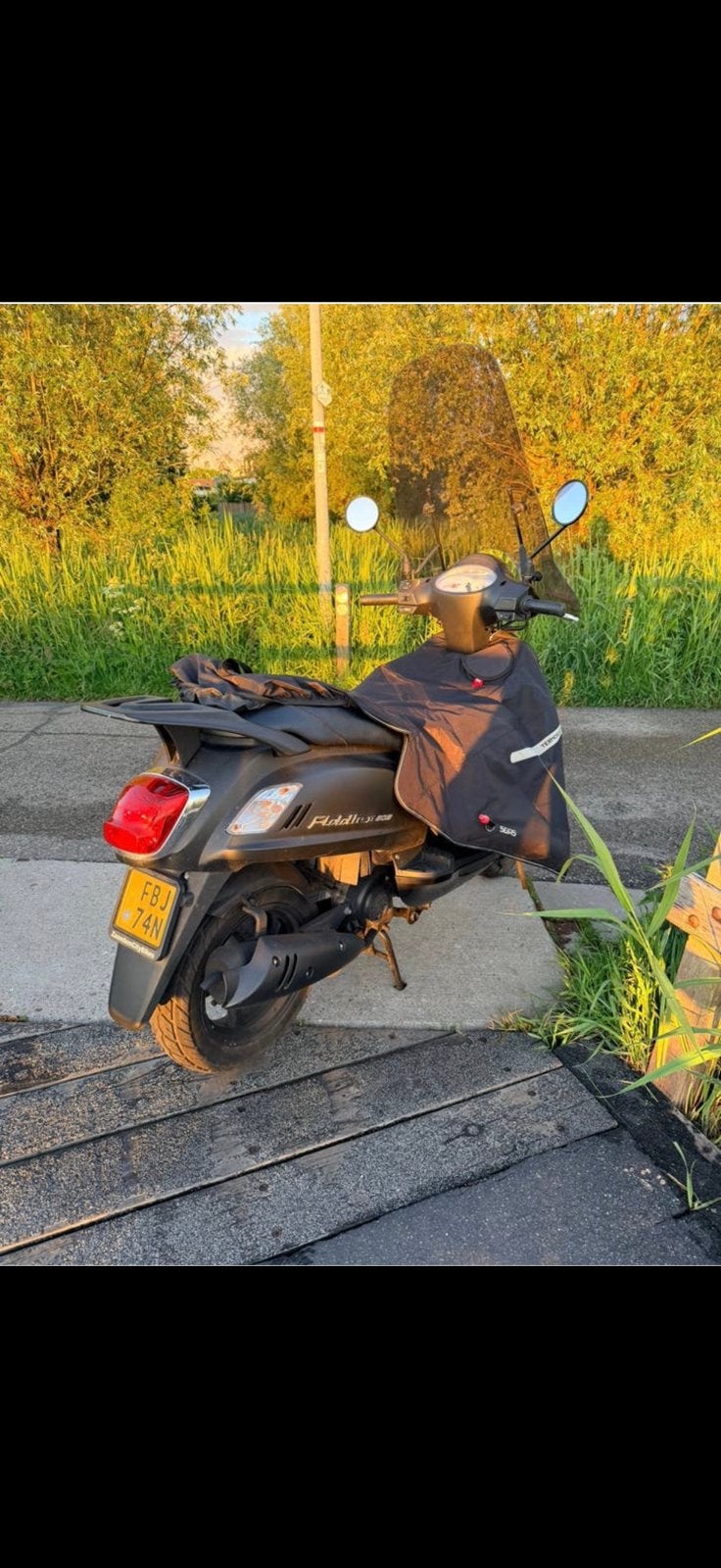 Sym fiddle ll 2020, Fietsen en Brommers, Ophalen, Gebruikt, Maximaal 45 km/u, Benzine