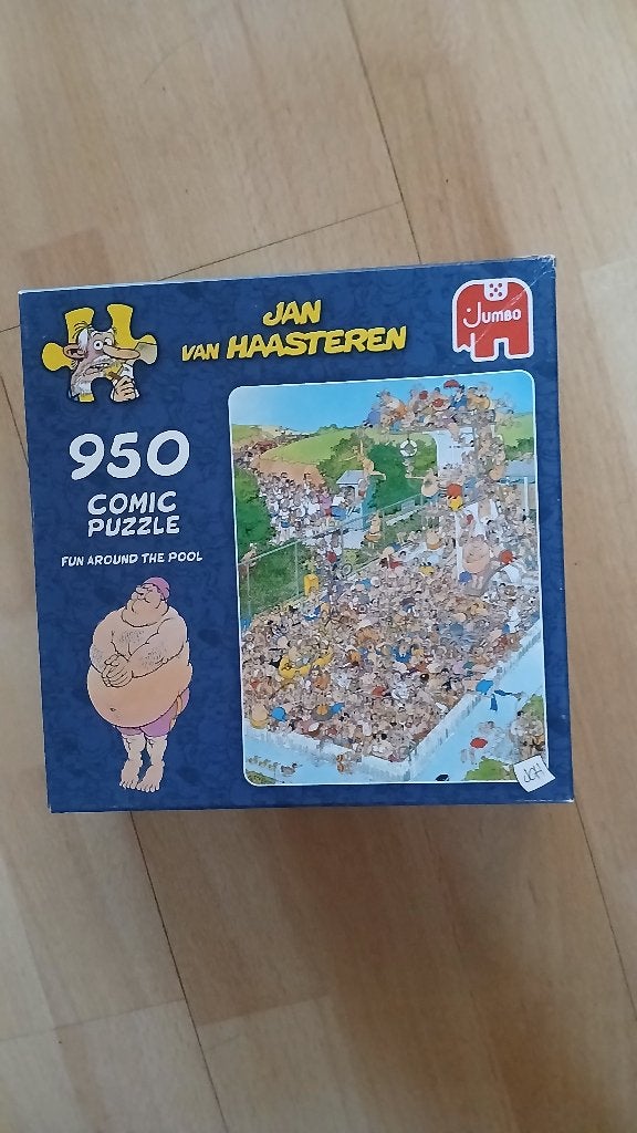JAN VAN HAASTEREN 950 STUKJES, Ophalen of Verzenden, 500 t/m 1500 stukjes, Zo goed als nieuw, Legpuzzel