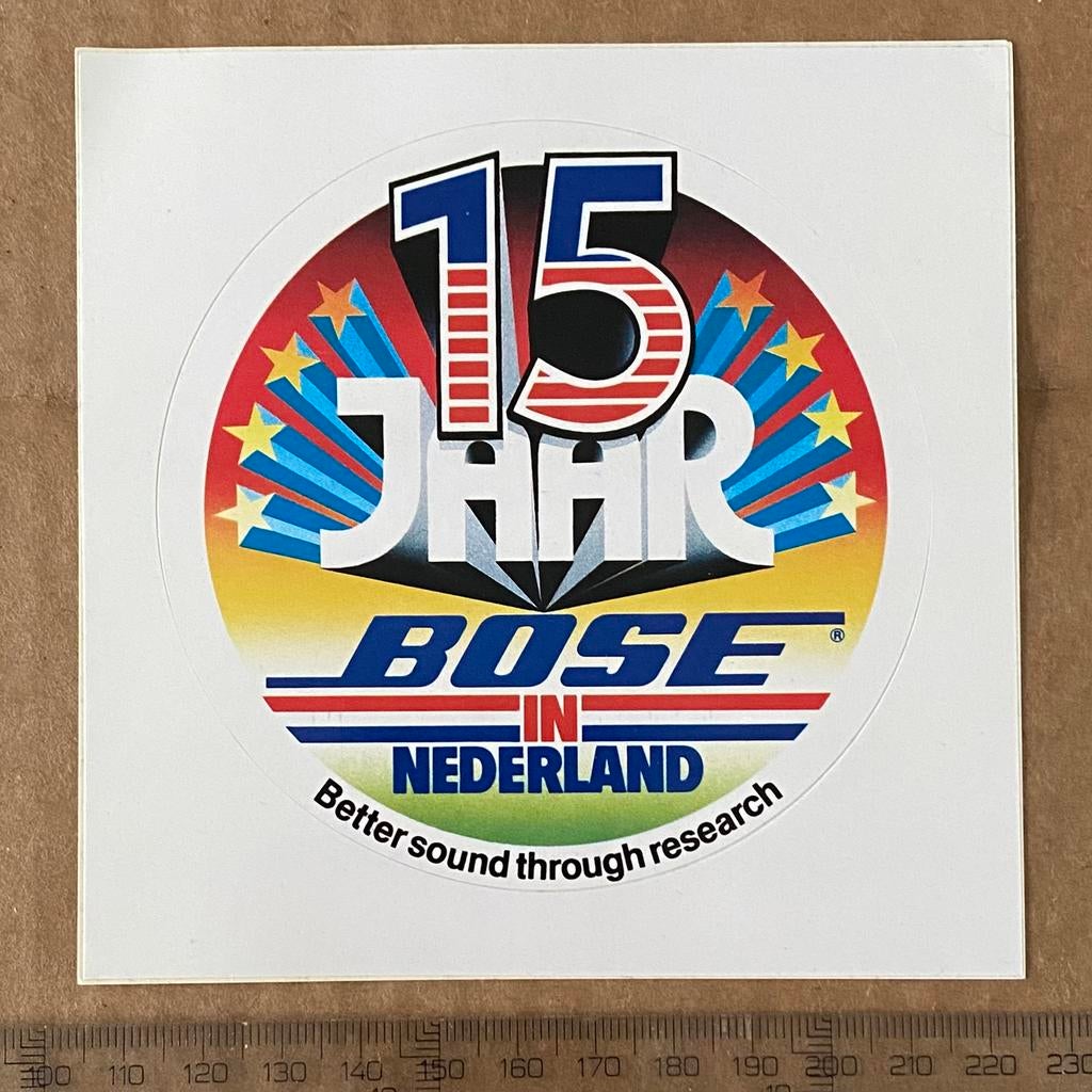 sticker bose, Verzenden, Zo goed als nieuw