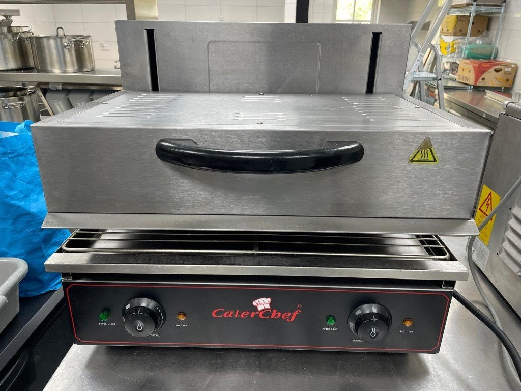 CaterChef Salamander Grill - Horeca Keukenapparatuur, Ophalen, Gebruikt, Fornuis, Frituur en Grillen