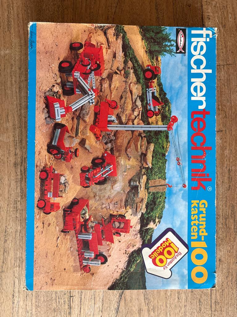 Fischertechnik Grundkasten 100 - Vintage Bouwpakket, Ophalen of Verzenden, Gebruikt, Overige merken