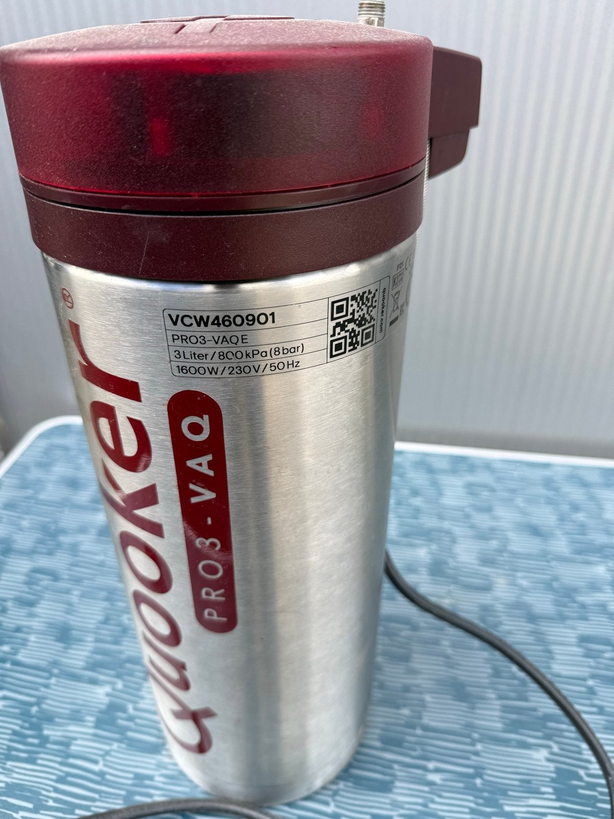 Quooker PRO3-VAQ 3 Liter Boiler - Direct Kokend Water, Verzenden, Gebruikt