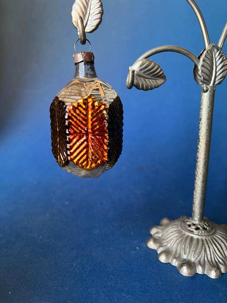 Oude kleine glazen kerstbal, Diversen, Gebruikt, ., Ophalen of Verzenden, .