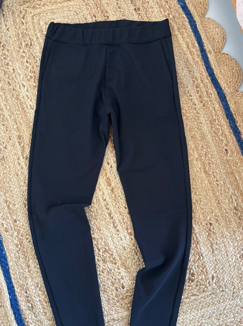 Studio Ruig Boey Travelstof Broek Zwart Maat 38, Kleding | Dames, Ophalen of Verzenden, Gedragen, Maat 38/40 (M), Zwart