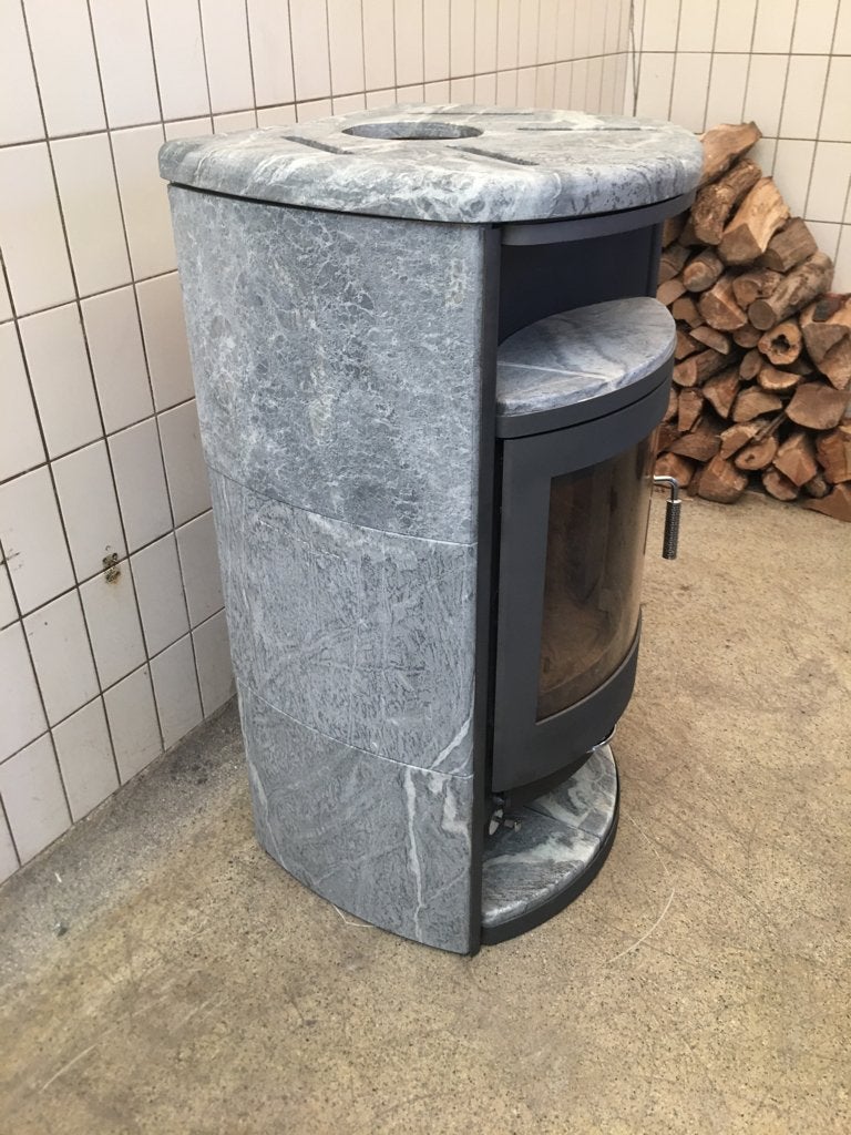 Speksteenkachel / houtkachel ( HARK) een, Ophalen, Houtkachel, Zo goed als nieuw, Vrijstaand