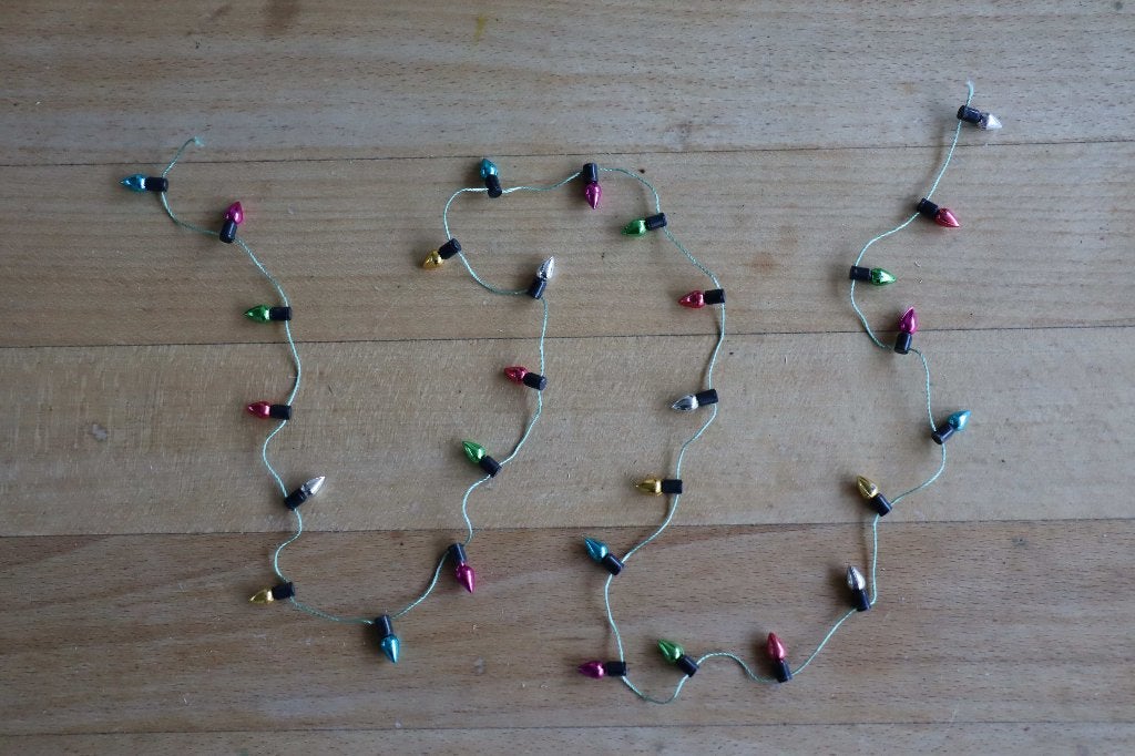 Grappige kerstslinger van maar liefst 175 cm., Ophalen of Verzenden, Nieuw, Gebruiksvoorwerp