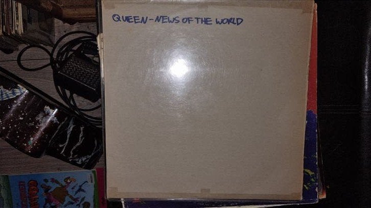 Queen - News of the World LP zonder hoes !! (Gebruikt), Cd's en Dvd's, Ophalen of Verzenden, Gebruikt, 12 inch, LP