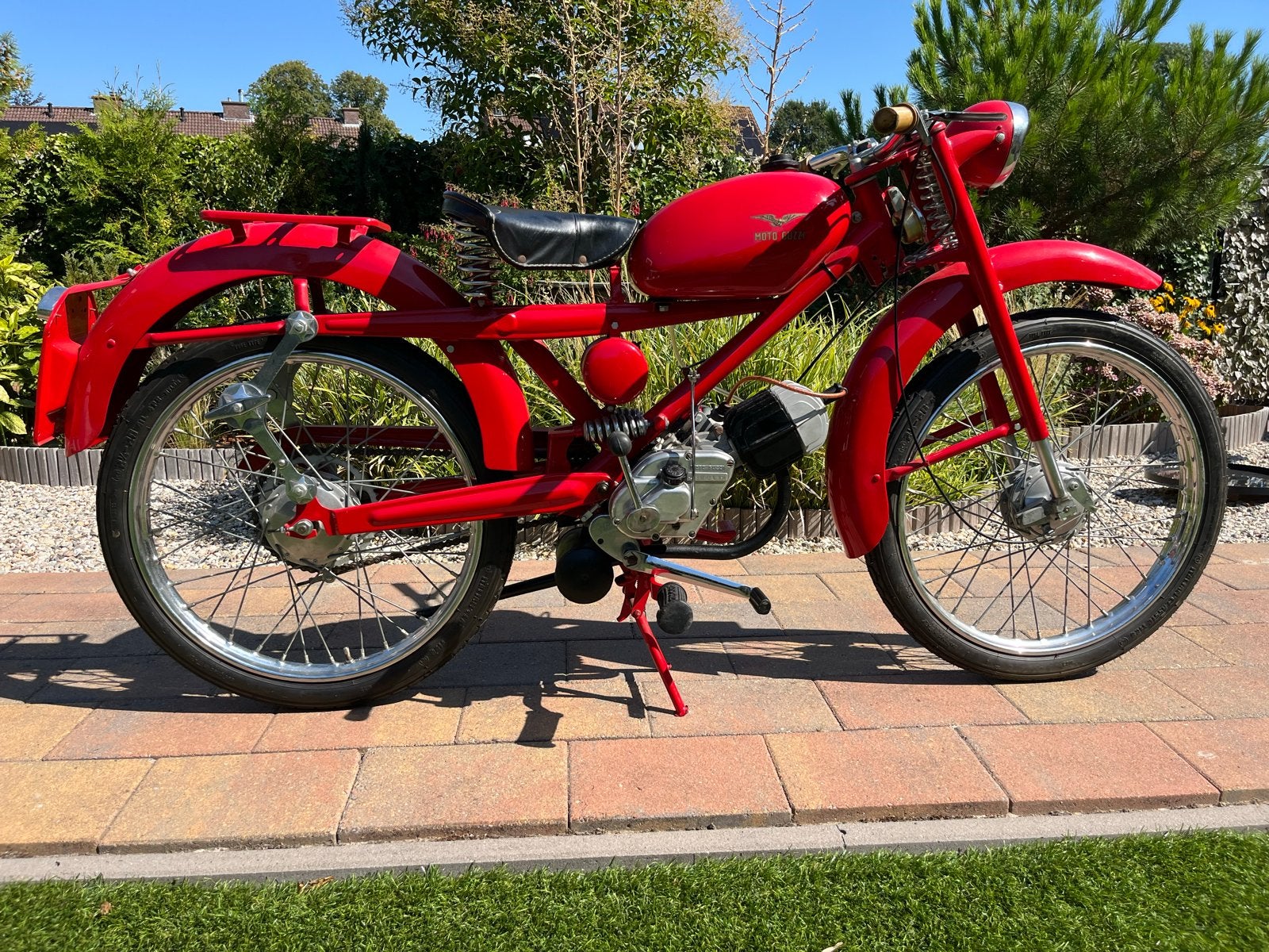 Prachtige Moto Guzzi Cardellino 74cc - Nieuwstaat!, Gebruikt, Particulier, Toermotor, 11 kW of minder